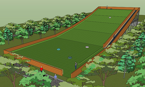 绿菱四季旱雪钢结构滑圈道设计方案 (1)